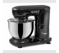 Reber Impastatrice Planetaria Elettrica 4 Litri - 1000 W, con Braccio Impastatore, Mescolatore e Frusta - Adatta per Pane, Pizza, Dolci e Pasta - Ciotola Acciaio INOX - 3 Programmi Preimpostati