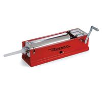 Insaccatrice manuale da tavolo rossa Reber 8951 N a 2 velocità - Capacità 6,8 LT