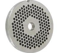 REBER PIASTRA TRAFILA PIASTRA TC.12 D. 3 INOX ACCIAIO INOX 18/17 per tritacarne elettrico n.12 diametro fori:3 millimetri