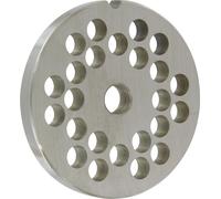 REBER PIASTRA TRAFILA PIASTRA TC. 12 D. 8 INOX ACCIAIO INOX 18/20 per tritacarne