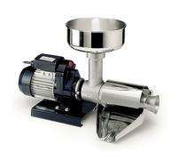 Reber Spremipomodoro Elettrico N.5 500W per Salsa di Pomodoro, Conserve, Marmellate e Succhi di Frutta - Produzione fino a 340 Kg/h - Accessori in Acciaio Inox - Motore a Induzione per Uso Continuo