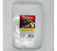 Reber Sacchetti buste sottovuoto 100 goffrate 6723 per alimenti 20 x 30 cm Rotex