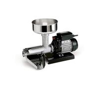 Reber Spremipomodoro Elettrico N.3 450W per Salsa di Pomodoro, Conserve, Marmellate e Succhi di frutta - Produzione fino a 140 Kg/h - Accessori in Acciaio Inox - Motore a Induzione per Uso Continuo