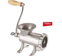 Tritacarne manuale N 22 in ghisa fissaggio a banco elica a passo variabile