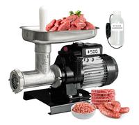 Reber Tritacarne Elettrico N.12 500W per Macinare Carne, Preparare Salsicce