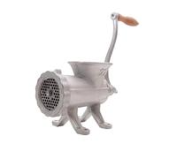 Tritacarne manuale N 22 in ghisa fissaggio a banco elica a passo variabile