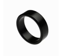 Rebetomo Anello magnetico nero forte per trucchi magici, accessorio decorativo per le dita e monete, per ravvicinarsi e espedienti di strada (18 mm)