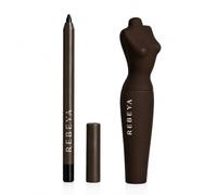 REBEYA Kit Occhi Intenso - Mascara Volumizzante e Allungante Nero Flama Libre + Matita Occhi Kajal Nera Waterproof Sombra Libre, Extra Volume, Effetto Ciglia Finte e Lunga Tenuta Made in Italy