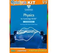 Rebillo Cambridge IGCSE Physics Terza Edizione Libro scolastico + Kit scolastico