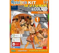Rebillo COLOR STORY VOLUME 1 WITH WHEN WHERE WHAT Libro scolastico + Kit scolastico