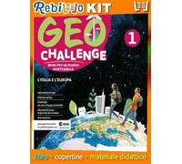 Rebillo GEO CHALLENGE 1 Libro scolastico + Kit scolastico