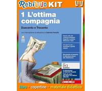 Rebillo GREAT COMPANY VOLUME 1 PACK + WRITING Libro scolastico + Kit scolastico