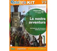 Rebillo LA NOSTRA AVVENTURA 1 EDIZIONE VERDE Libro scolastico + Kit scolastico
