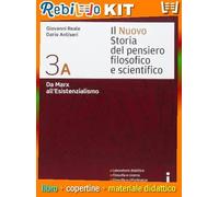 Rebillo NUOVA STORIA DEL PENSIERO FILOSOFICO E SCIENTIFICO 3A + 3B SULL'ESSENZA DELLA VERITÀ EBOOK Libro scolastico + Kit scolastico con