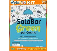 Rebillo SALABAR GREEN PER LA CUCINA Quaderno scolastico + Kit scolastico