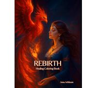 REBIRTH - Healing Coloring Book: Meditative Messages for Women’s Inner Transformation