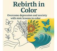 Rebirth in Color: Adult Coloring Book: Overcome Depression with Lessons from Stoicism