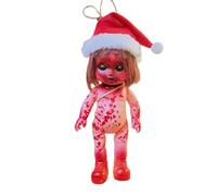 Rebirth Zombie Doll - Bambola Bambino Zombie Spaventosa Per Halloween, Decorazione Tema Horror | Figura Di Zombie Rinascimento Raccapricciante, Decorazione Della Casa Incantata, Accessorio Per Festa H