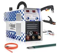 Reboot Saldatrice e Taglio Plasma 2 in 1, Plasma 30A Non-HF | Arco Pilota Senza Contatto, Taglio Pulito 8 mm, MMA 130A, 230V, Display Digitale, Fai da Te e Officina