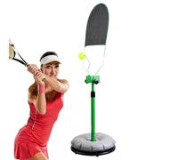 Rebounder tennis - Allenatore di tennis rotante, strumento di allenamento portatile al servizio di tennis | Attrezzature per la pratica di allenamento per gadget da tennis con dispositivi altalena