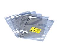 Rebower Anti Statiche Borse ESD Schermatura Borse Riutilizzabili con Etichette, [per Dispositivi Elettronici GPU Hard Unità SSD HDD Scheda madre] - 6x8"/25pz