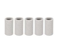 Rebower Tubo in Ceramica Cablaggio Isolato Ceramica Tubi [per Cavo Gruppo Protezione Isolamento Termico] - 10mm Dia/5 pz