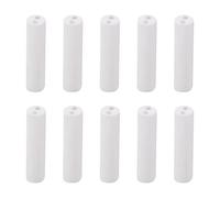 Rebower Tubo in Ceramica Cablaggio Isolato Doppio Foro Tubi [per Cavo Gruppo Protezione Isolamento Termico] - 1mm Dia/10 pz