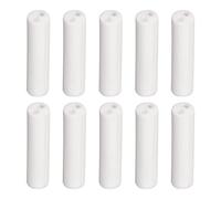 Rebower Tubo in Ceramica Cablaggio Isolato Doppio Foro Tubi [per Cavo Gruppo Protezione Isolamento Termico] - 1mm Dia/50 pz