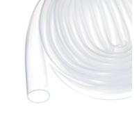 Rebower Tubo Silicone 1m (3ft) 12mm ID 14mm OD Trasparente Tubo Plastica Industriale Silicone Puro Pompa, Sifonaggio, Drenaggio, Irrigazione, Birrificazione, 1/2" x 9/16"