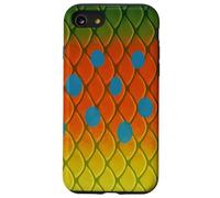 Rebreast Sunfish, motivo a squame colorate ispirato all'arte dei pesci Custodia per iPhone SE (2020) / 7 / 8