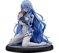 Good Smile Company Pvc 1/7 Rei Ayanami Long Hair See. Evangelion Statue 16 Cm Blu