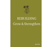 Rebuilding Journal for Women: Guided Self-Growth & Healing Workbook for Confidence, Self-Worth, Emotional Healing, Habits, Mindset & Personal Growth
