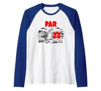 Rebus in Lingua napoletana da decifrare Maglia con Maniche Raglan