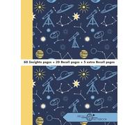 Recall Notebook: For Students: A Guided Study Tool for Middle & High School Learners to Improve Focus, Understanding, and Memory (Astronomy 1B)