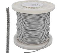 Recambo Cavo in argento intrecciato Filo con 24 trefoli/fili Diametro 1,4 mm Riparazione altoparlante subwoofer Voice coil Wire 1 metro