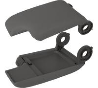 Recambo Coperchio di ricambio per bracciolo centrale adatto per BMW serie 3 E46 anno di costruzione 1998 - 2007, colore grigio - vestibilità robusta - aspetto di serie - meccanismo durevole