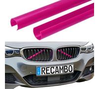 RECAMBO Griglia per radiatore, modanature a V, colore rosa, adatte per BMW F30 F31 F32 F33 F34, copertura su misura, resistente ai raggi UV, non stinge, look sportivo, materiale robusto, forma