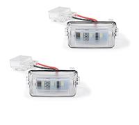 Recambo - Illuminazione a LED per targa compatibile con Peugeot 206 | 207 | 306 | 307 | 308 | 406