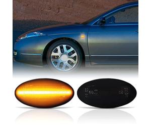 Recambo Indicatore di direzione laterale a LED adatto per Citroen C1 | C2 | C3 | C4 Cactus | C5 | C6 | Nero