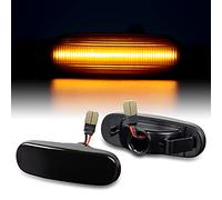 Recambo Indicatore di direzione laterale a LED adatto per Peugeot Bipper | LANCIA Musa | nero