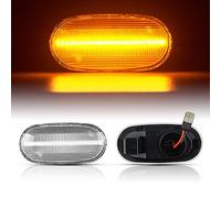 Recambo Indicatore di direzione laterale LED adatto per Mitsubishi Pajero | tipo V20 | anno di costruzione 1990-2000 | vetro trasparente