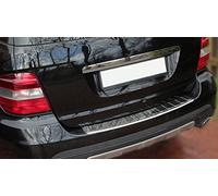 Recambo Protezione per paraurti in Acciaio Inox Cromato, Compatibile con Mercedes Classe M, W164 | Anno di Costruzione 2005-2011 | qualità Premium