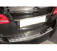 Recambo Protezione per paraurti in Acciaio Inox Opaco, Compatibile con Opel MERIVA B, 2010-2017 | con smussatura | qualità Premium