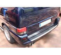 Recambo - Protezione per paraurti in Acciaio Inox Opaco, Compatibile con VW T4 Facelift 1996-2003, con smussatura, qualità Premium