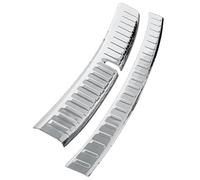 RECAMBO Set di protezione per paraurti in acciaio inox compatibile con BMW X1 iX1 | a partire dal 2022 lucido effetto cromato styling e protezione per il paraurti