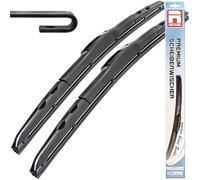 RECAMBO - Set di spazzole tergicristallo anteriori ibride Flex Aero, compatibili con Suzuki Swift | tipo RZ; AZ | anno di costruzione dal 2017 > 500 mm 475 mm Qualità premium