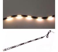 Recambo Striscia LED 300 mm, luce bianca calda, 15 x 5050 SMD, 24 V, bassa potenza, immagine omogenea, montaggio rapido, resistente alle vibrazioni, universale