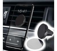 Recambo Supporto magnetico per griglia di ventilazione auto, adatto per la maggior parte delle griglie di ventilazione e degli smartphone comuni, presa stabile, regolabile a 360°, montaggio senza
