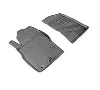 Recambo Tappetini anteriori 3D Premium su misura per Nissan Navara | D40 | 2005 2015 | Bordo