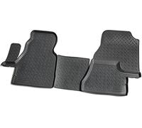 Recambo Tappetini in gomma 3D compatibili con Mercedes Benz Sprinter W901 - W905 | 2000 2006 | Tappetini in gomma | su misura | con bordo | Nero